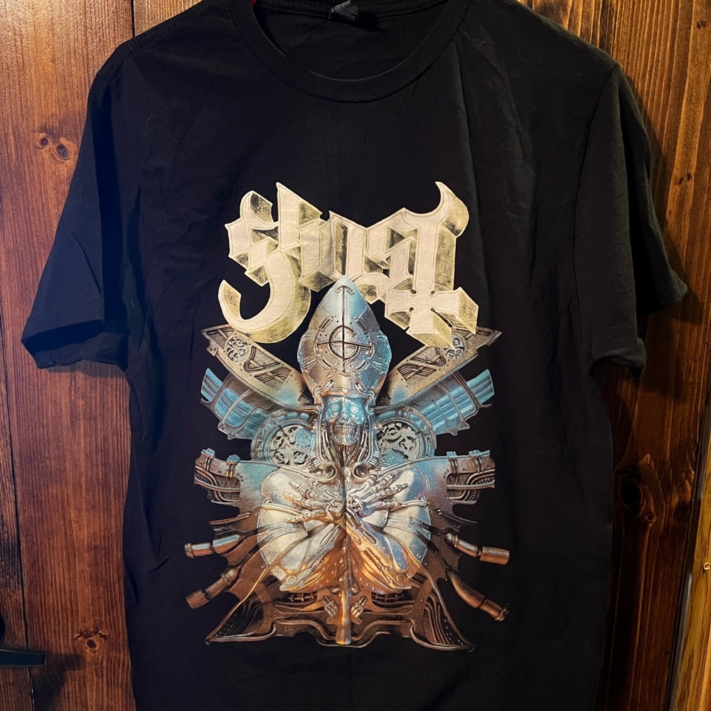 Ghost Black Graphic T-Shirt